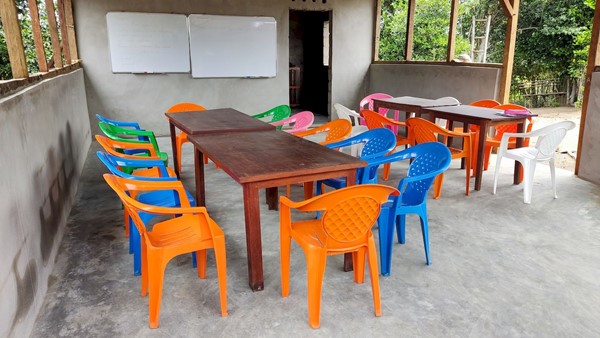 empty classroom